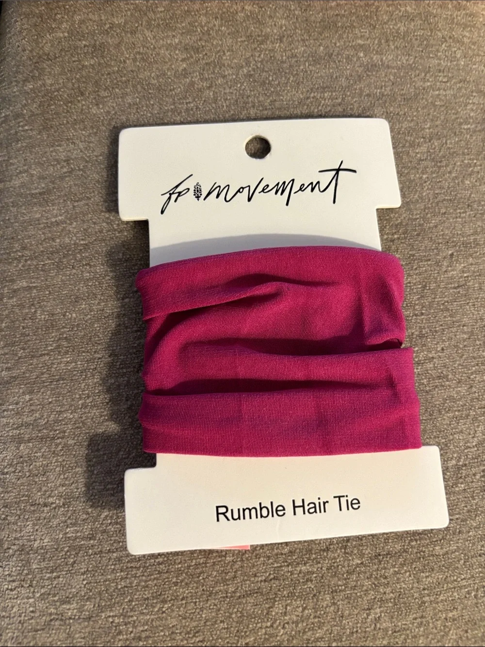 Free People Rumble hair tie. NWT. Pink